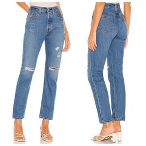 Levi's 501's Athens Crown (True 30”x32”) Straight Leg Jeans Tag Size 28X32